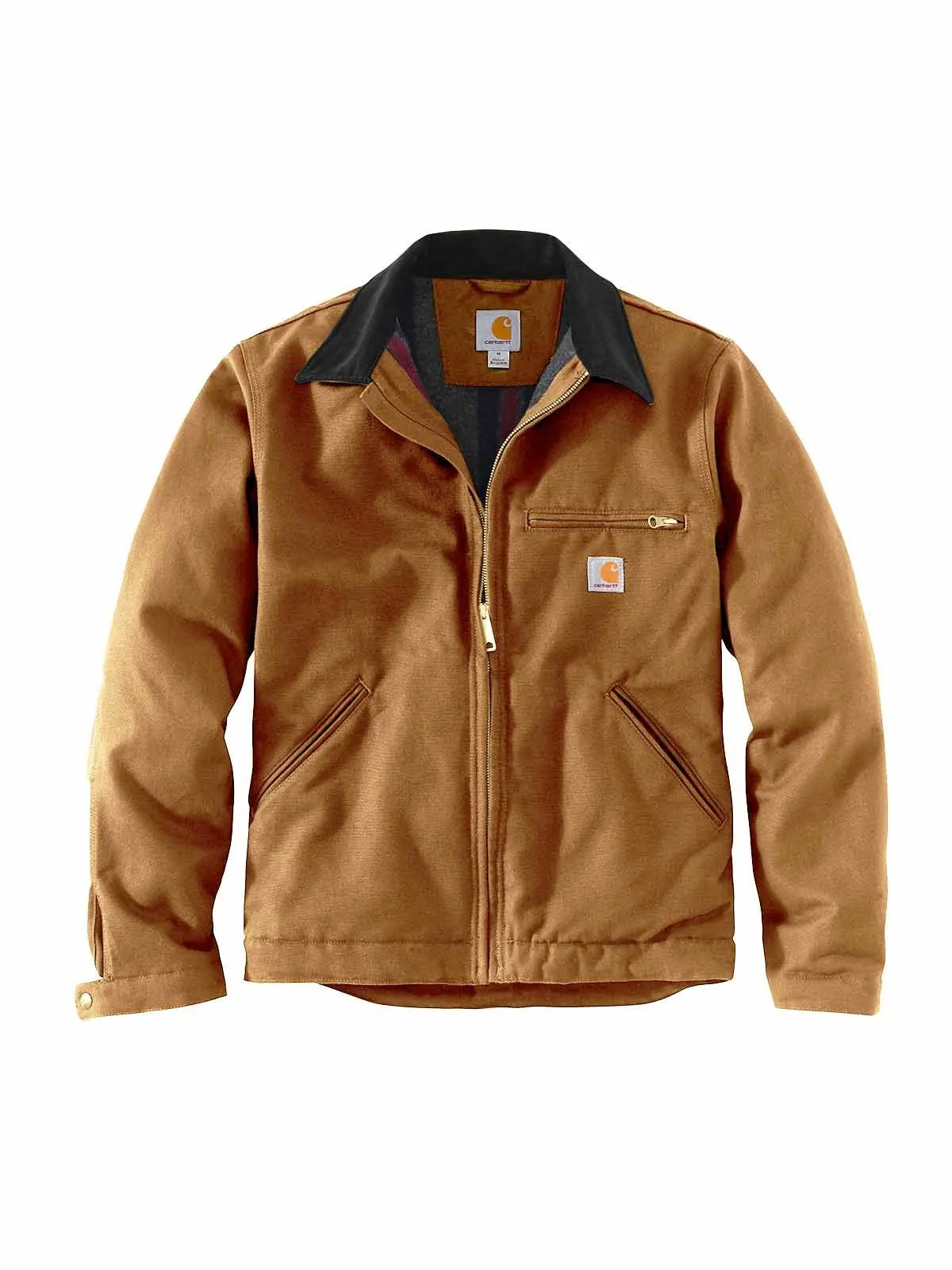 103828 Work Jacket Duck Detroit Fleece Lining - Carhartt