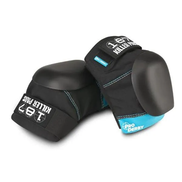 187 Pro Derby Knee Pads Blue