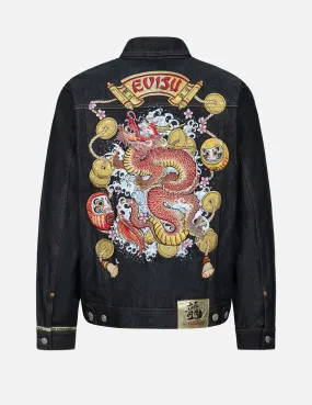 2024 Limited Edition Year of the Dragon Relax Fit Denim Jacket