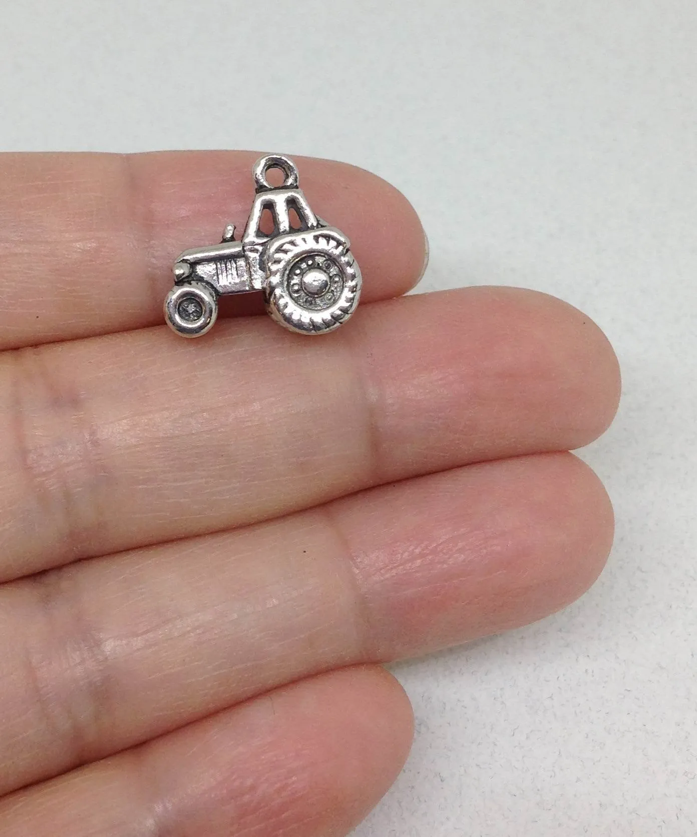 5 Farm Equipment Tractor Charm