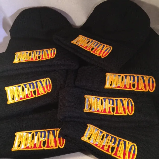 A FILIPINO FLAG BEANIE