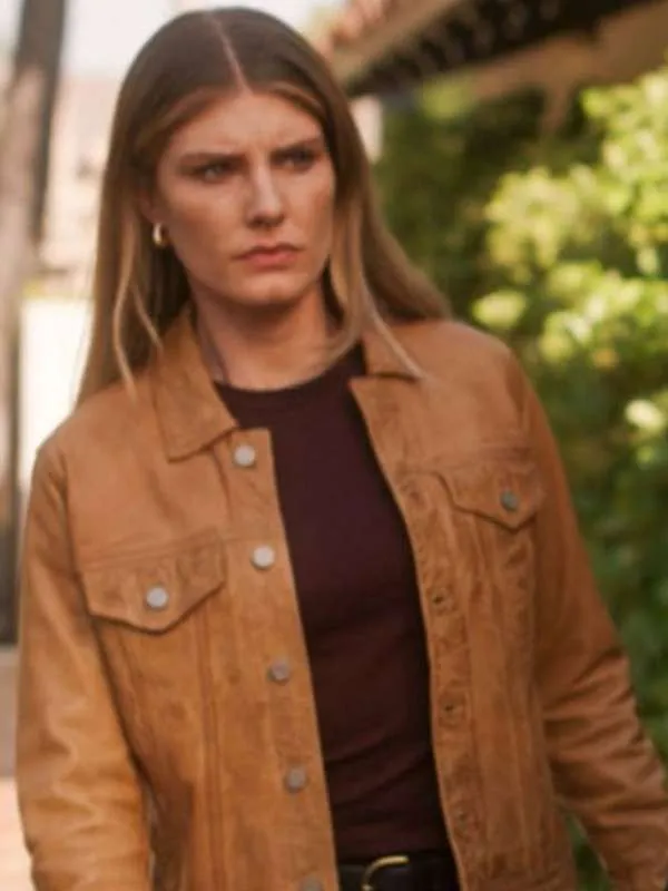 Addison Augustine Quantum Leap S02 Brown Leather Jacket