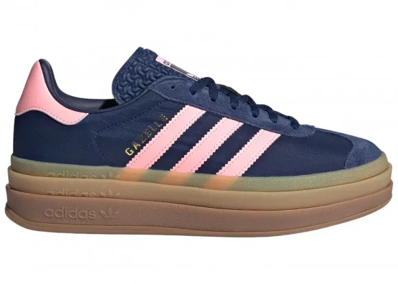 adidas Gazelle Bold Dark Blue Pink Spark (Women's)