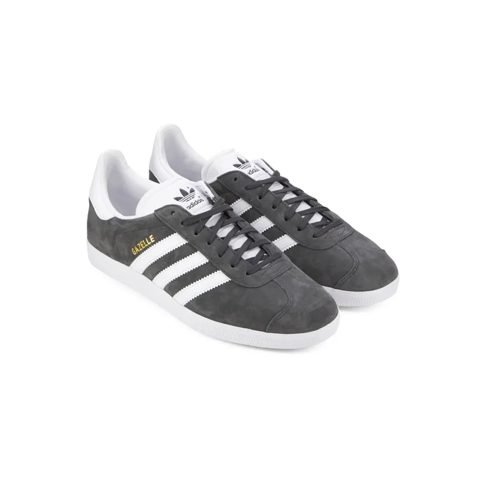 Adidas Gazelle Dark Grey Heather / White / Gold Metallic BB5480