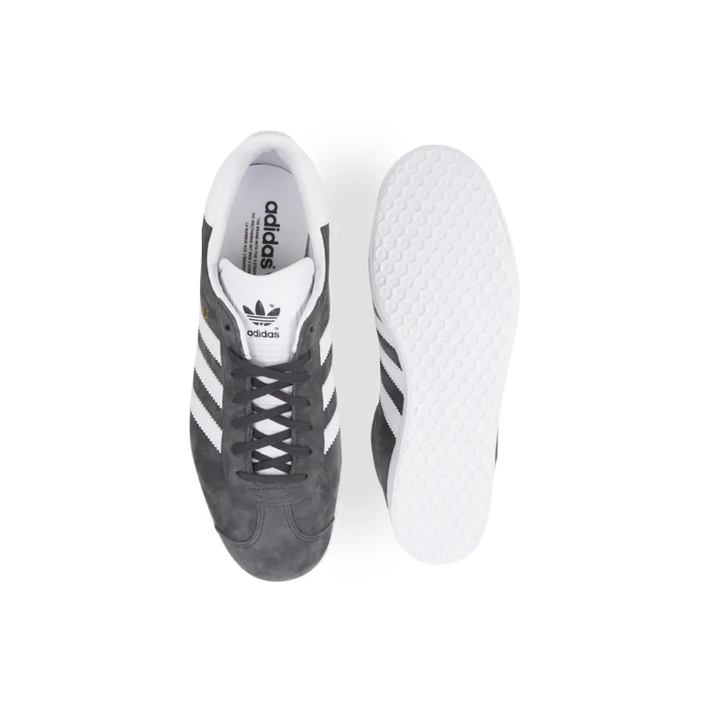 Adidas Gazelle Dark Grey Heather / White / Gold Metallic BB5480