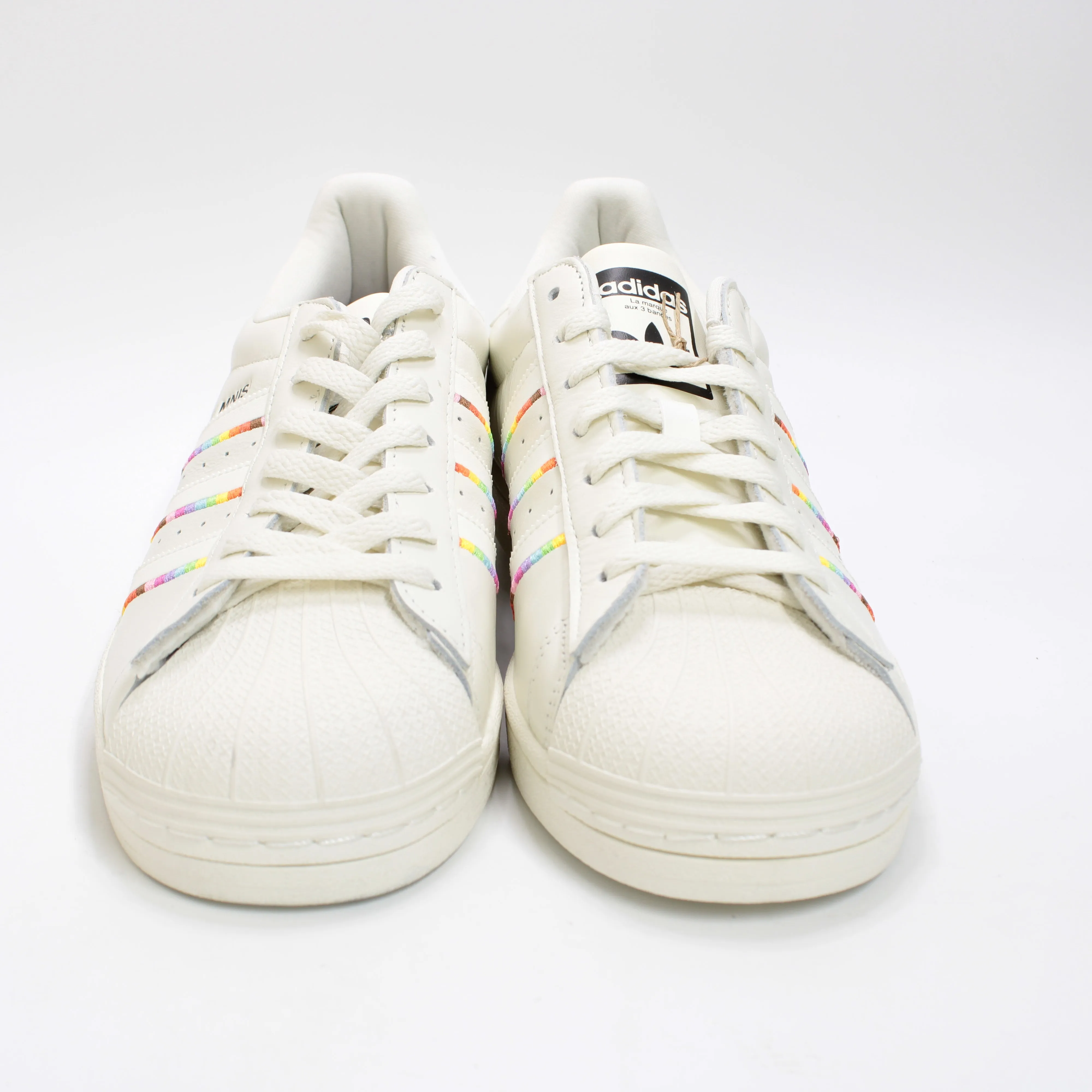 adidas Superstar Trainers Cream Pride