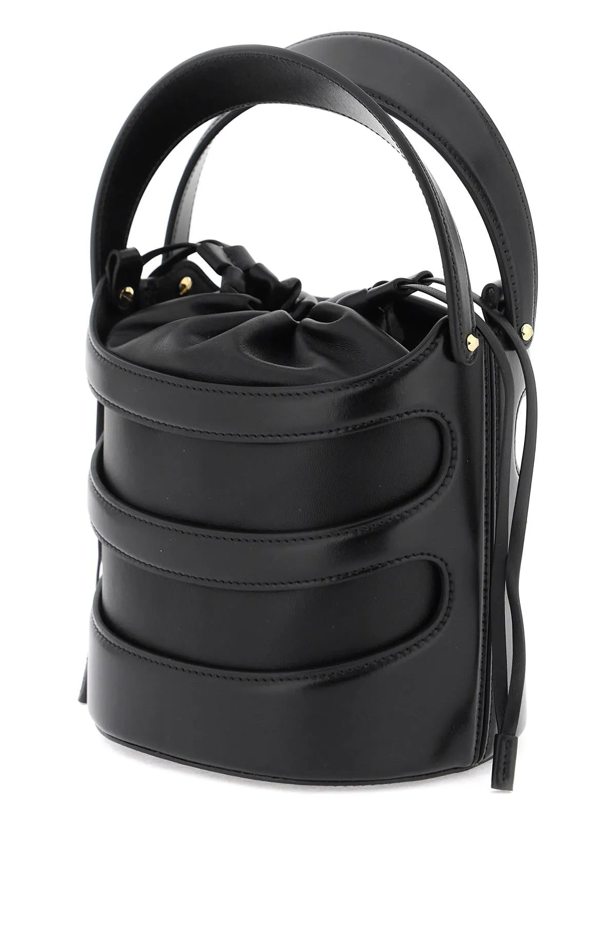 Alexander mcqueen bucket bag by- - the rise bucket bag 787126 1VPGI BLACK