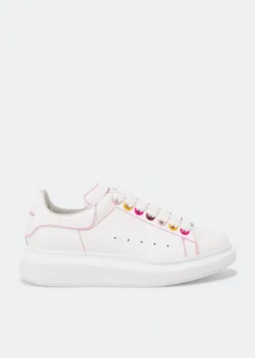 Alexander McQueen White/Rainbow Trainers