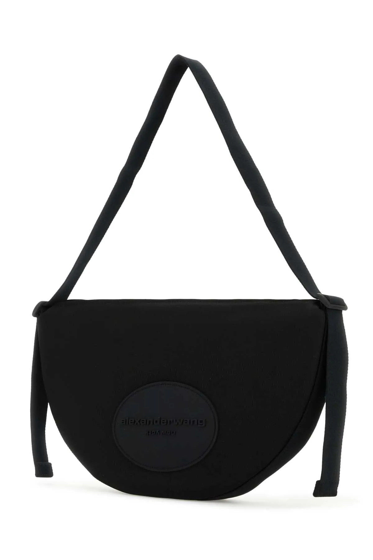 Alexander Wang Black Canvas Large Bo Shoulder Bag