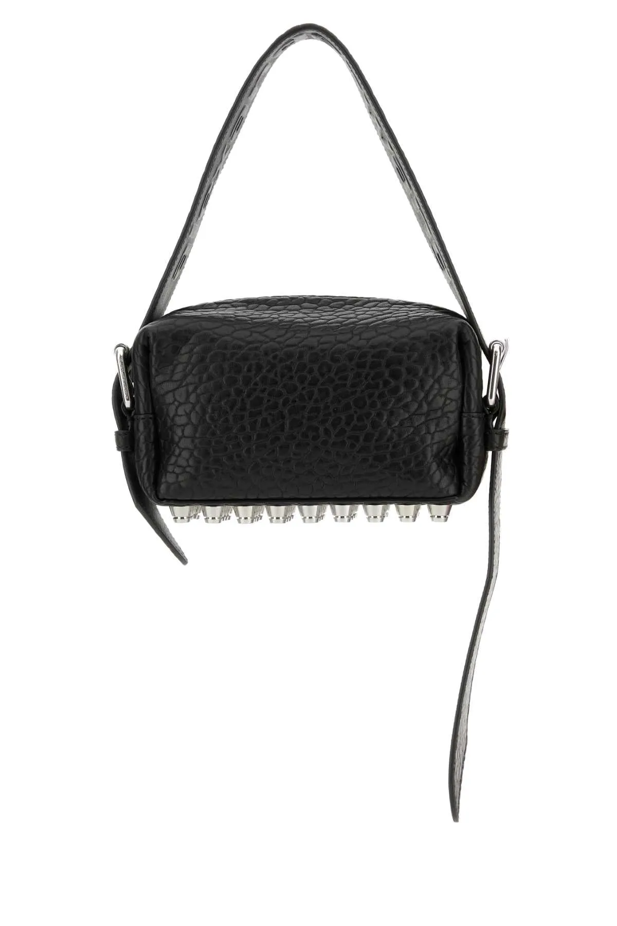 Alexander Wang Black Leather Small Ricco Shoulder Bag