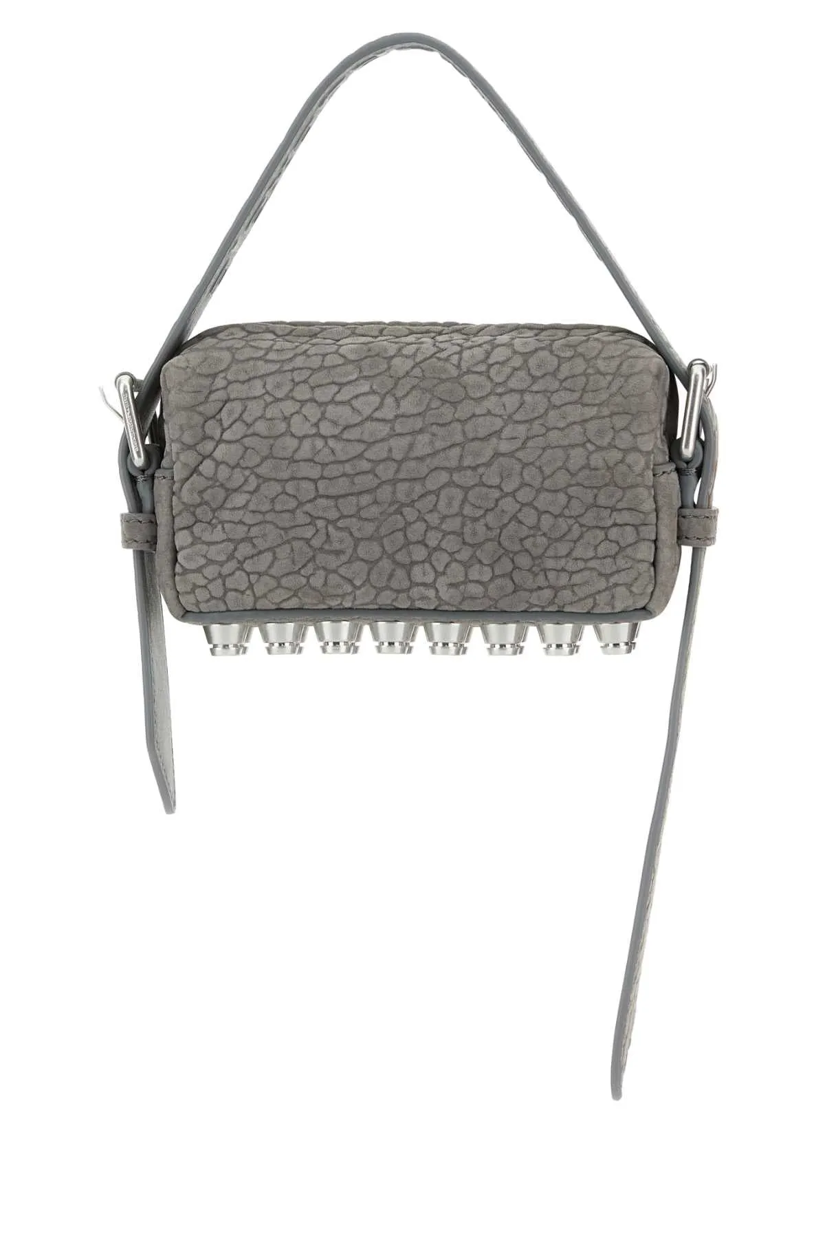 Alexander Wang Grey Nabuk Mini Ricco Shoulder Bag