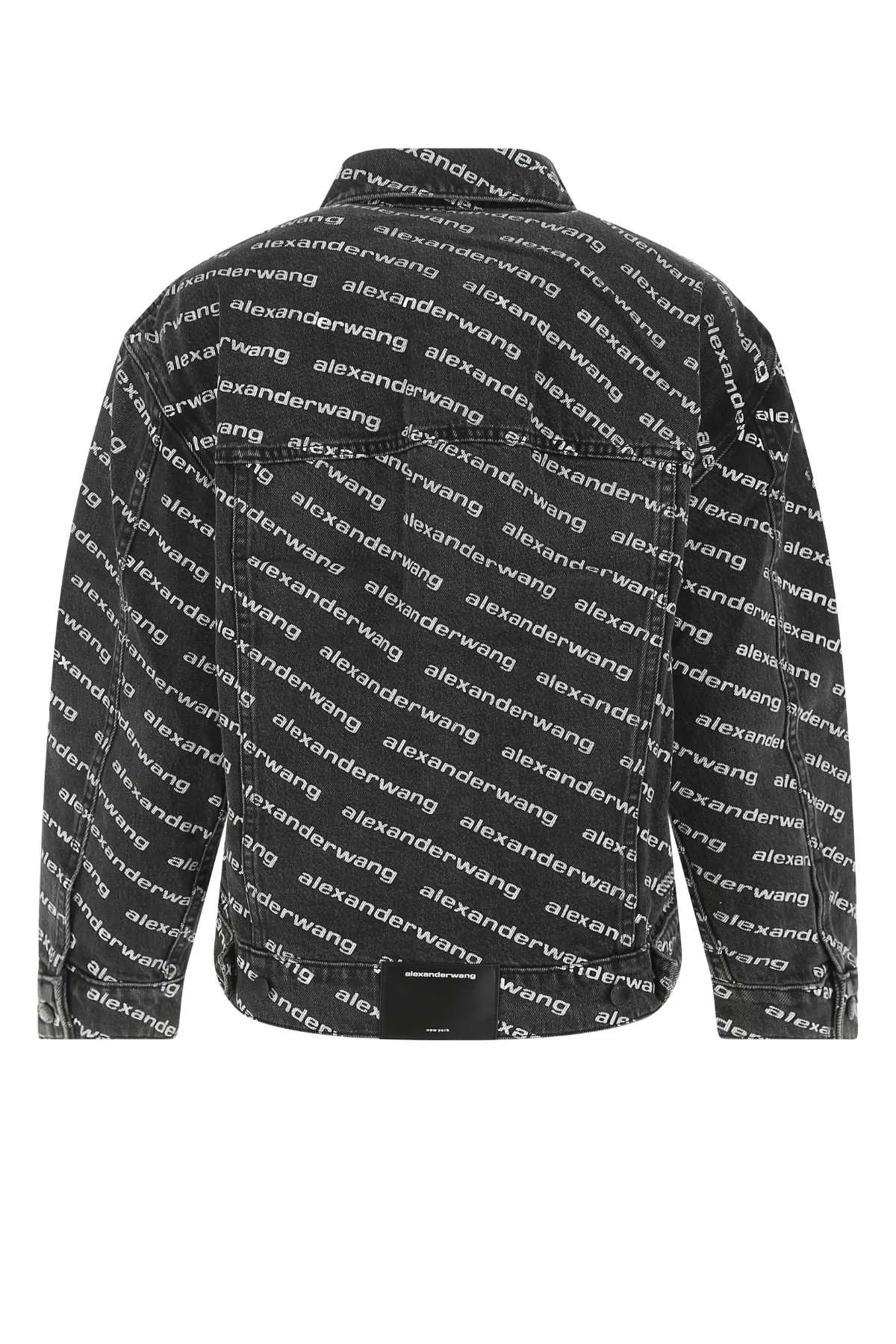 Alexander Wang Printed Denim Jacket