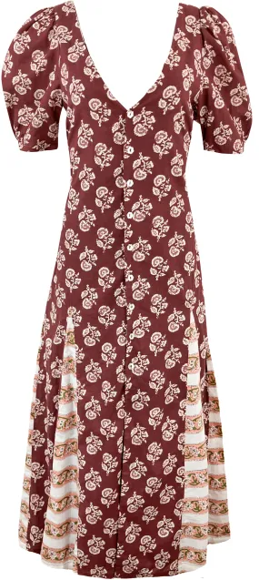 Alix of Bohemia Bianca Dress in Garnet