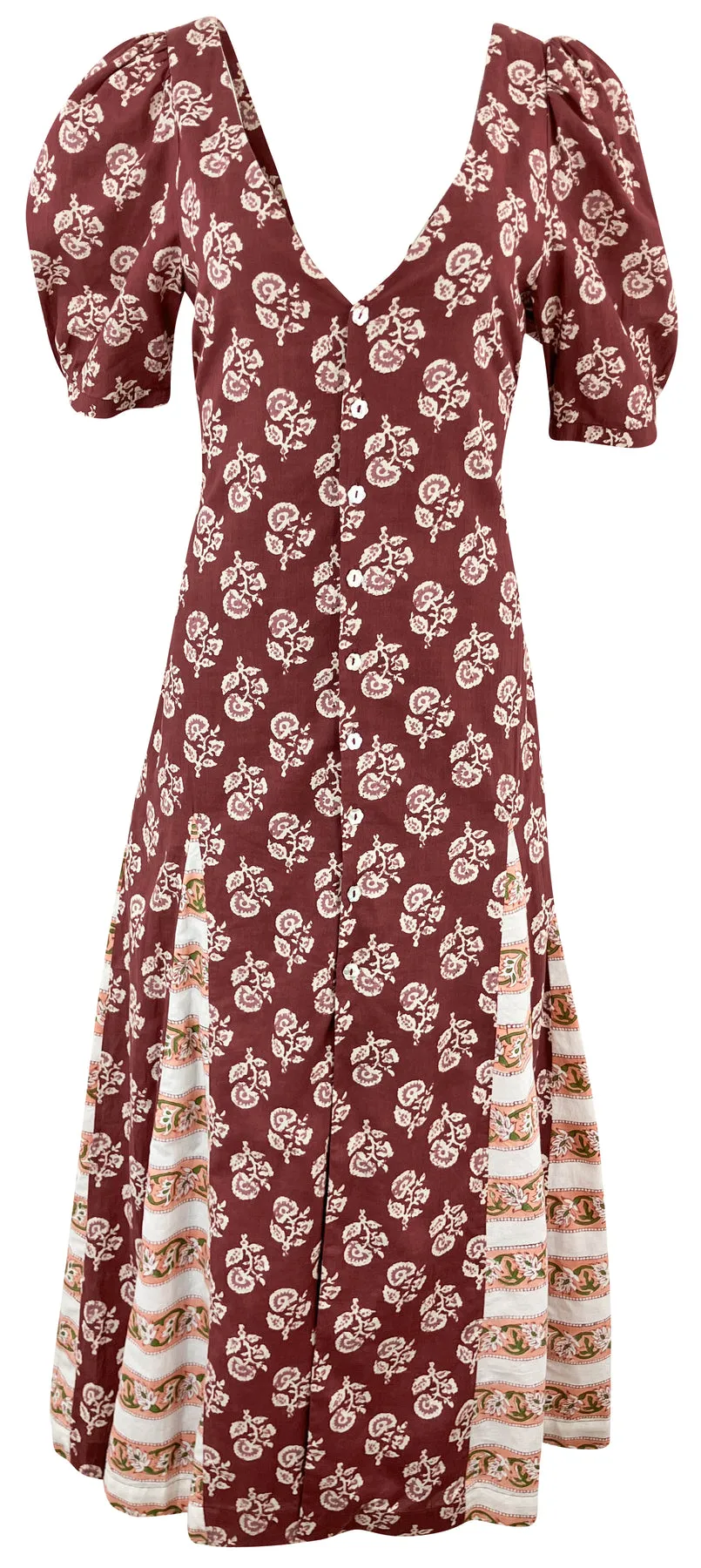 Alix of Bohemia Bianca Dress in Garnet