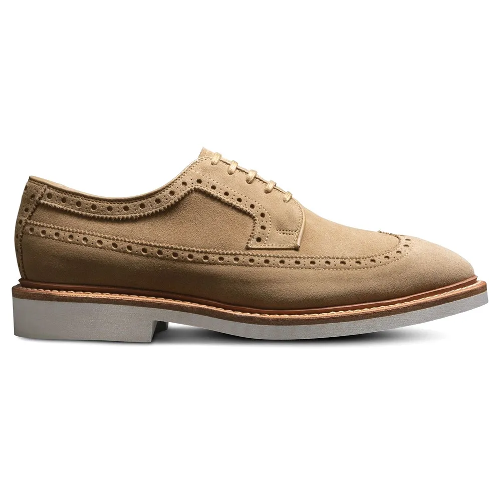 Allen Edmonds William Suede Wingtip Derby Bone (6317)