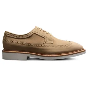 Allen Edmonds William Suede Wingtip Derby Bone (6317)