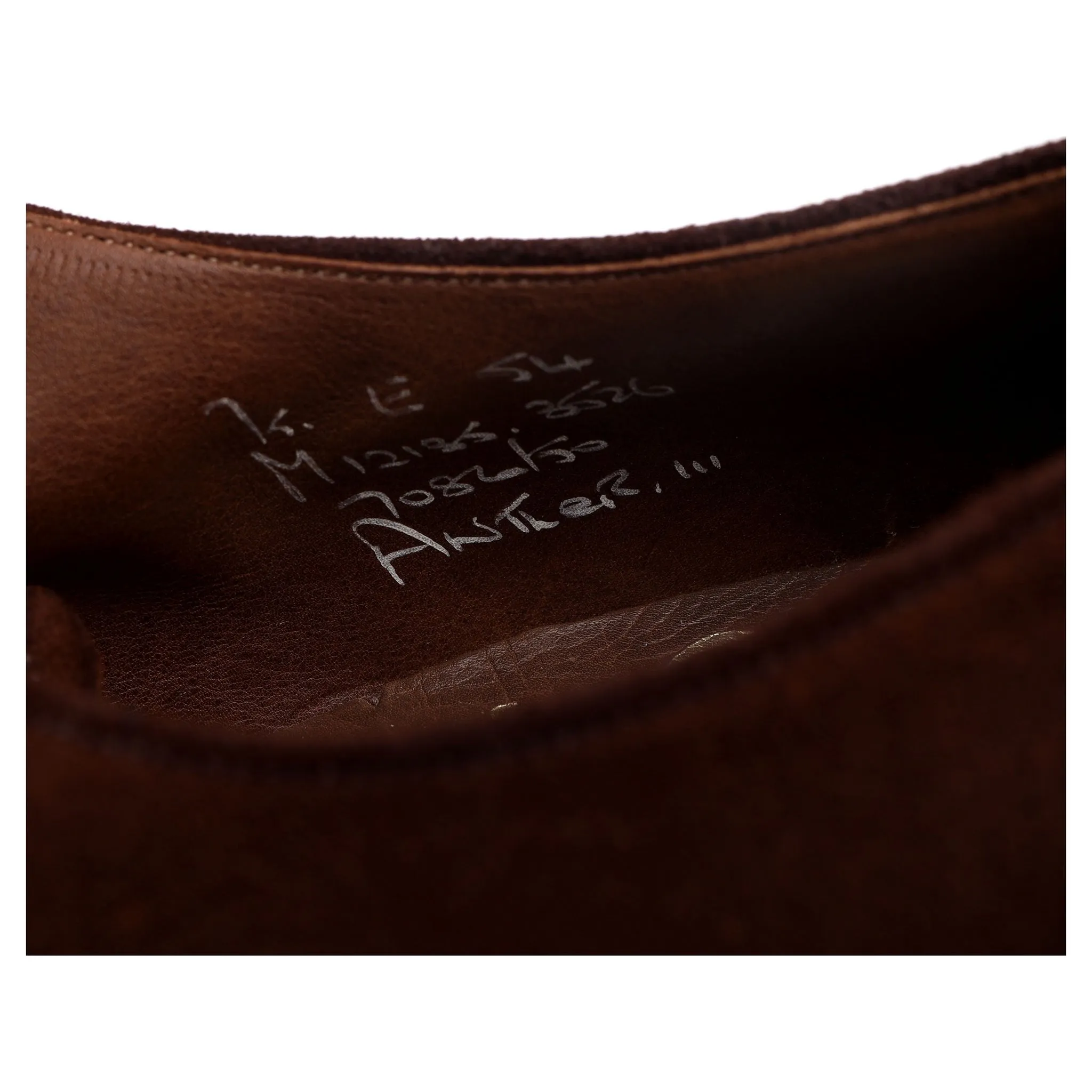 'Antler lll' Brown Suede Derby UK 7.5 E