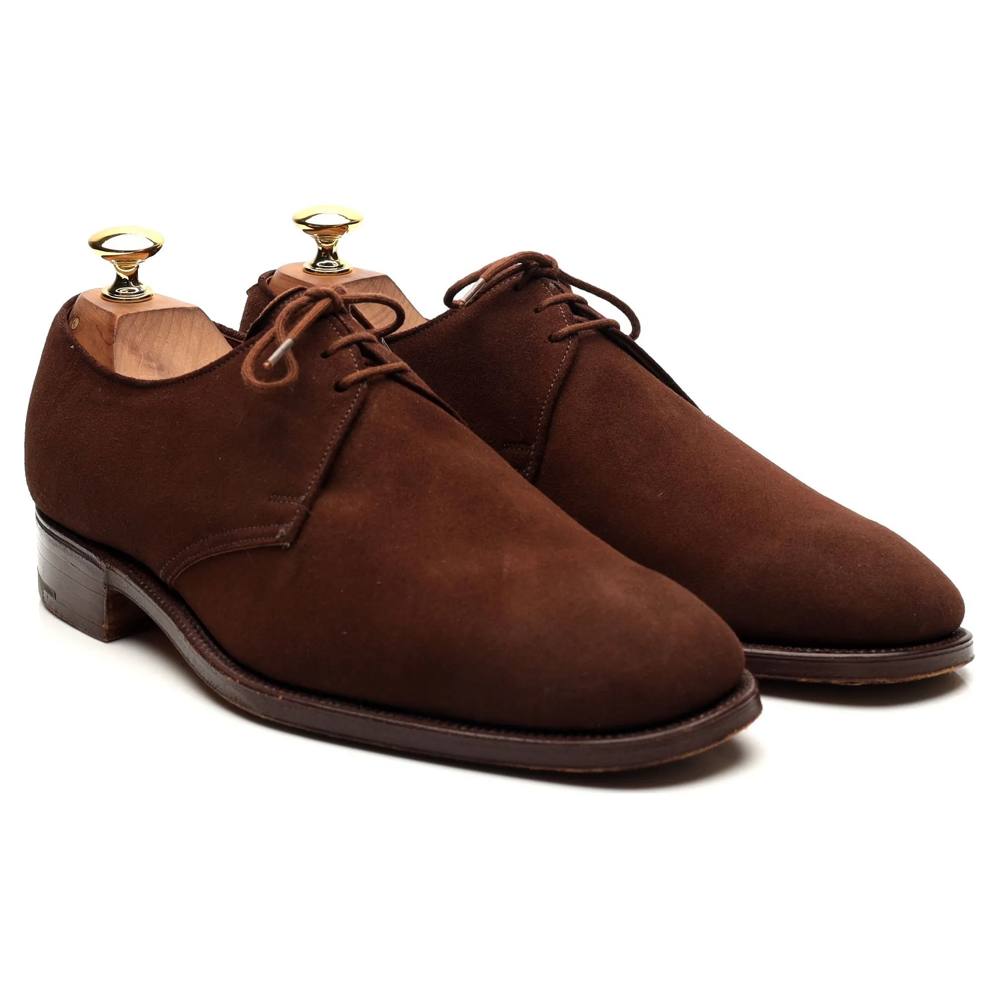 'Antler lll' Brown Suede Derby UK 7.5 E