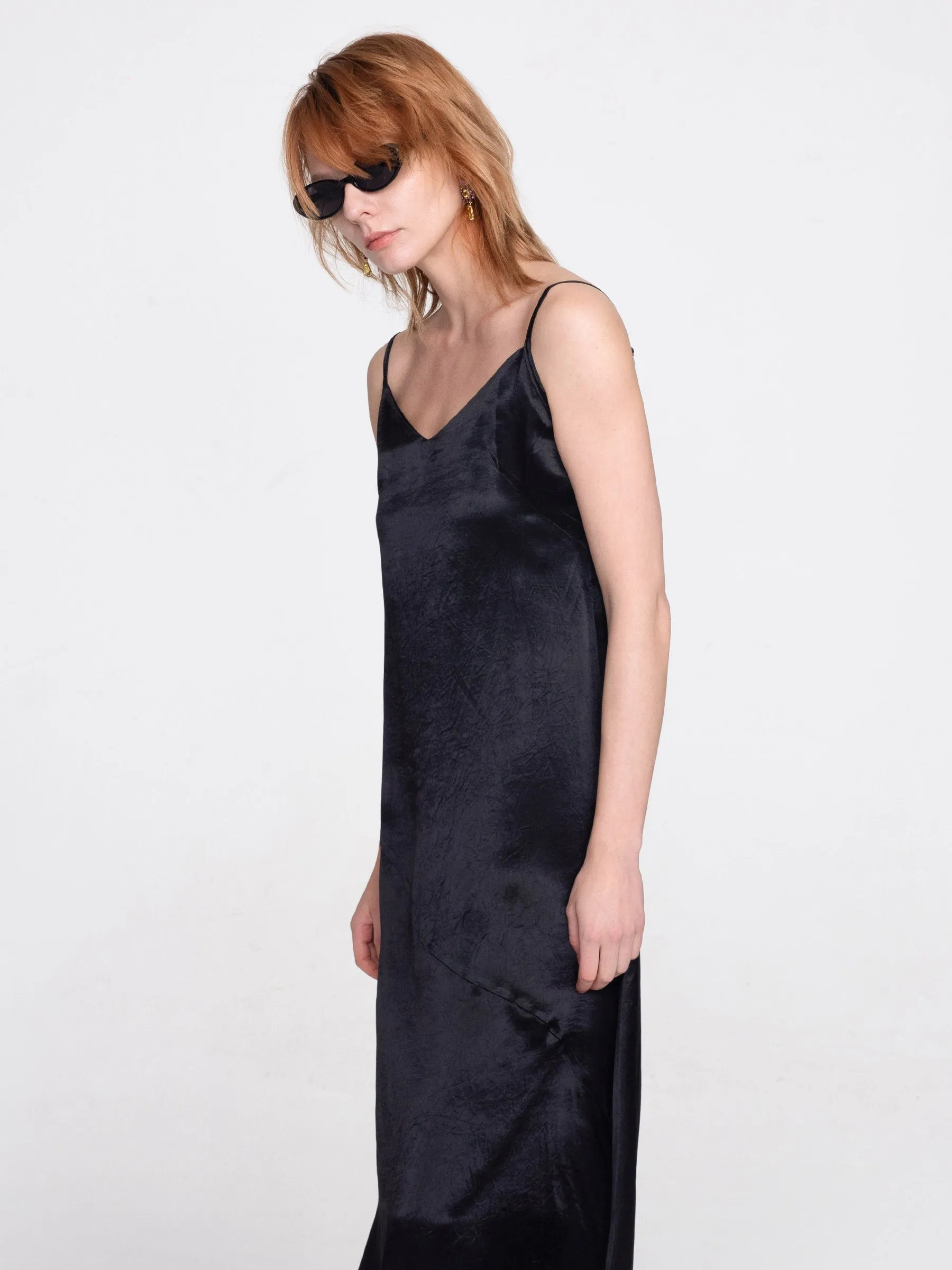 Asymmetric Sling Dress