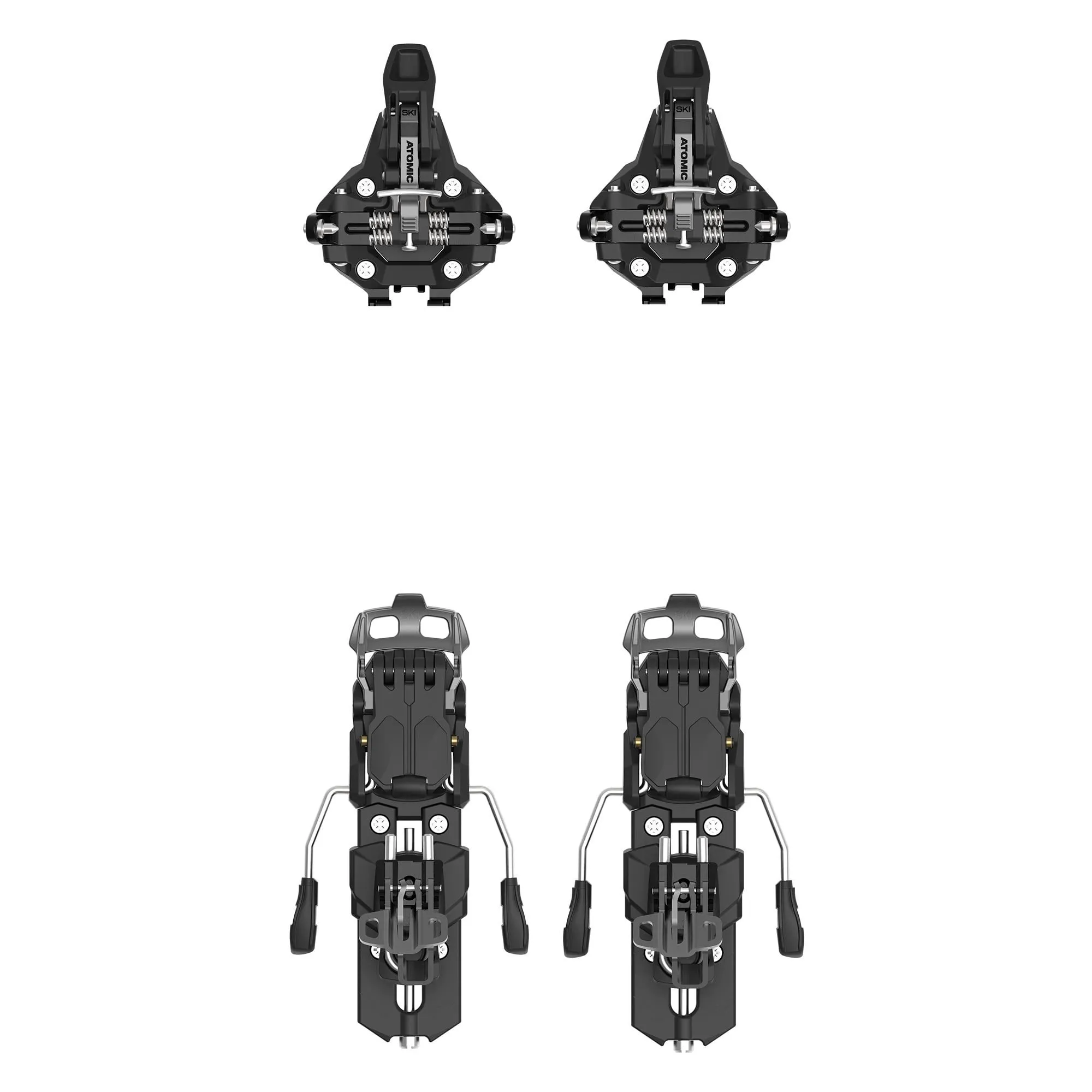 Backland Summit 12 BR Touring Bindings - Black/Gunmetal