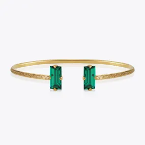 Baguette Bracelet / Emerald