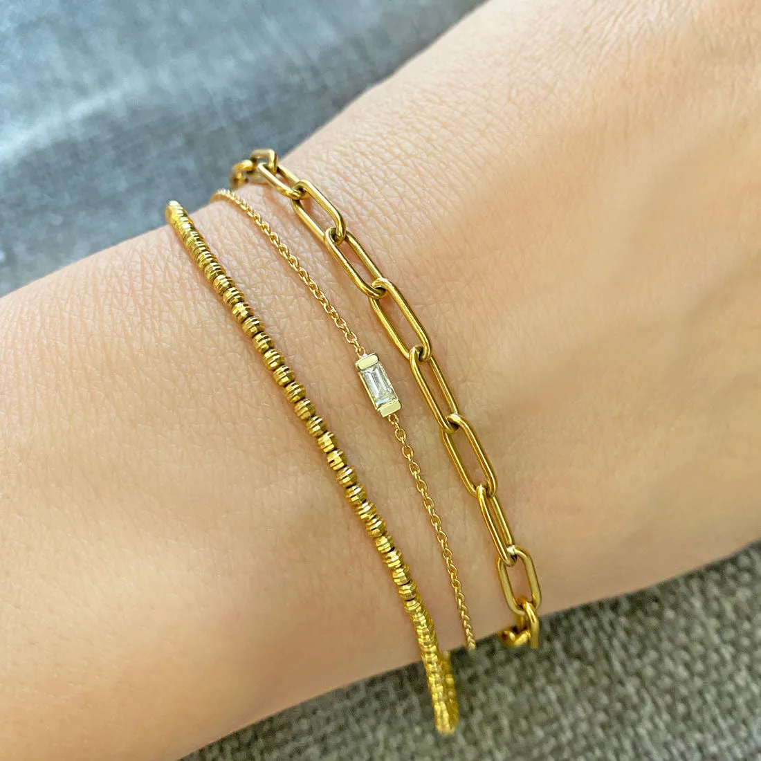 Baguette Diamond Bracelet