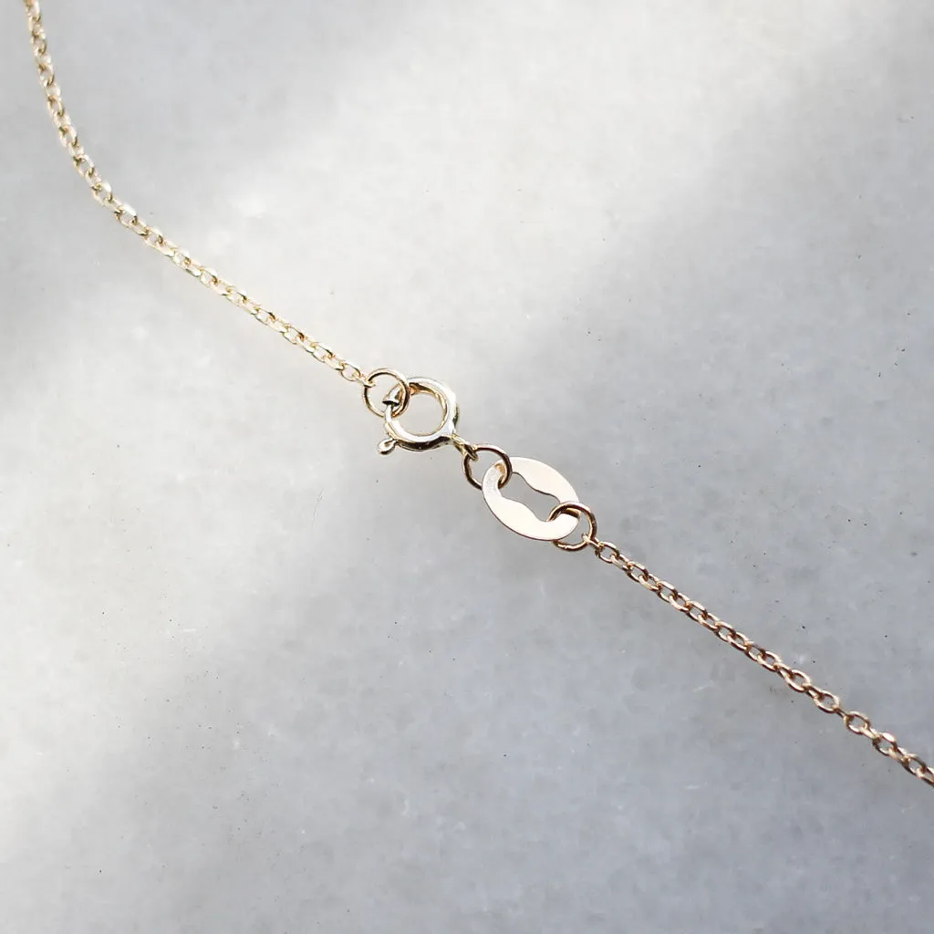 Baguette Diamond Necklace