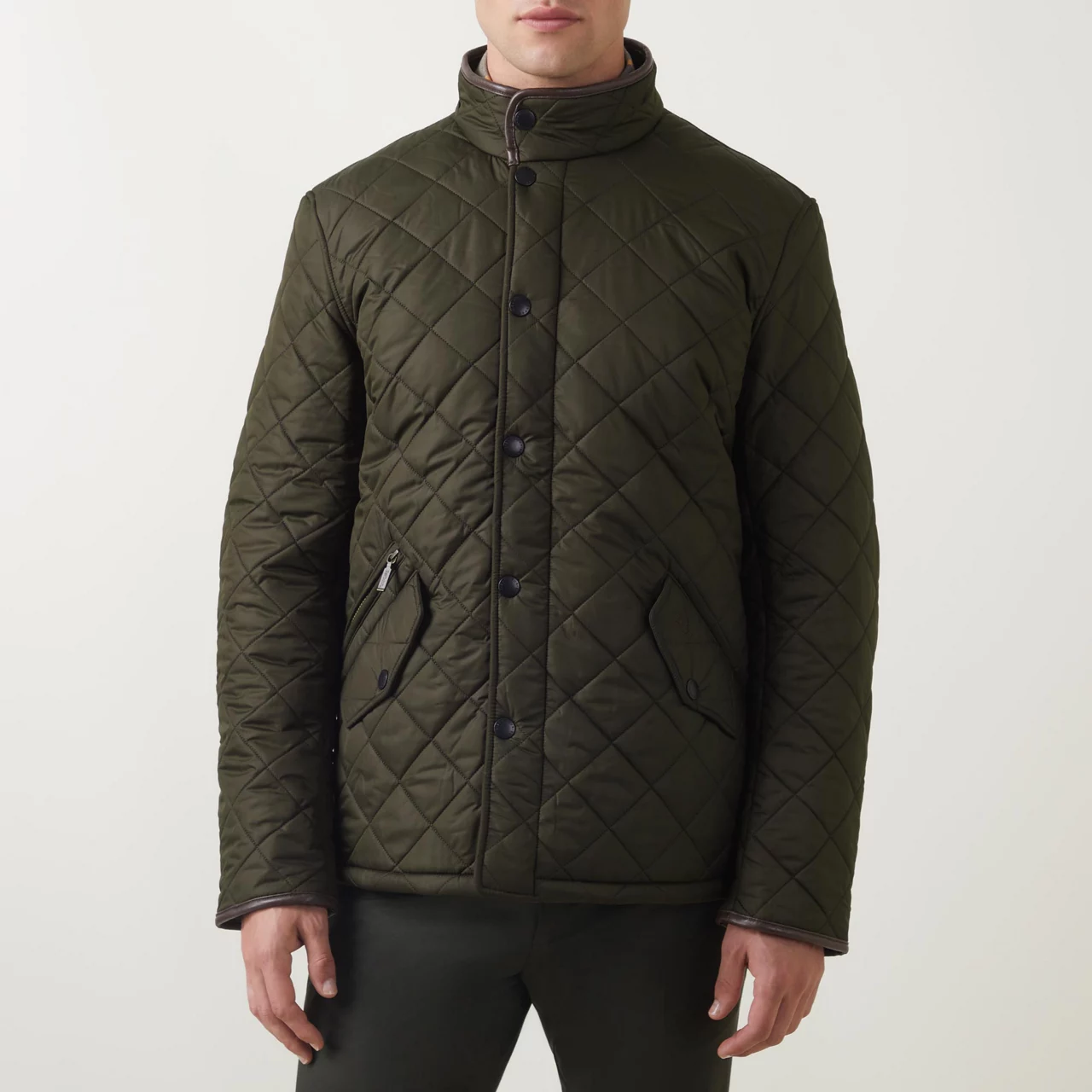 BARBOUR Powell Quilted Jacket Green - Green