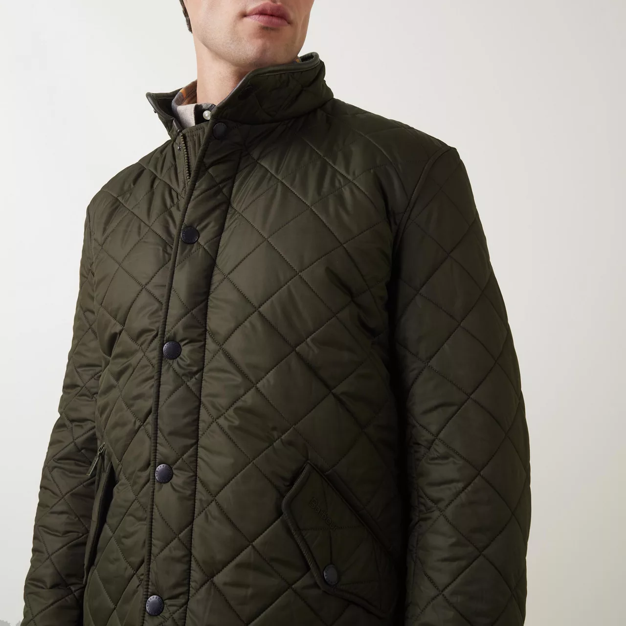 BARBOUR Powell Quilted Jacket Green - Green