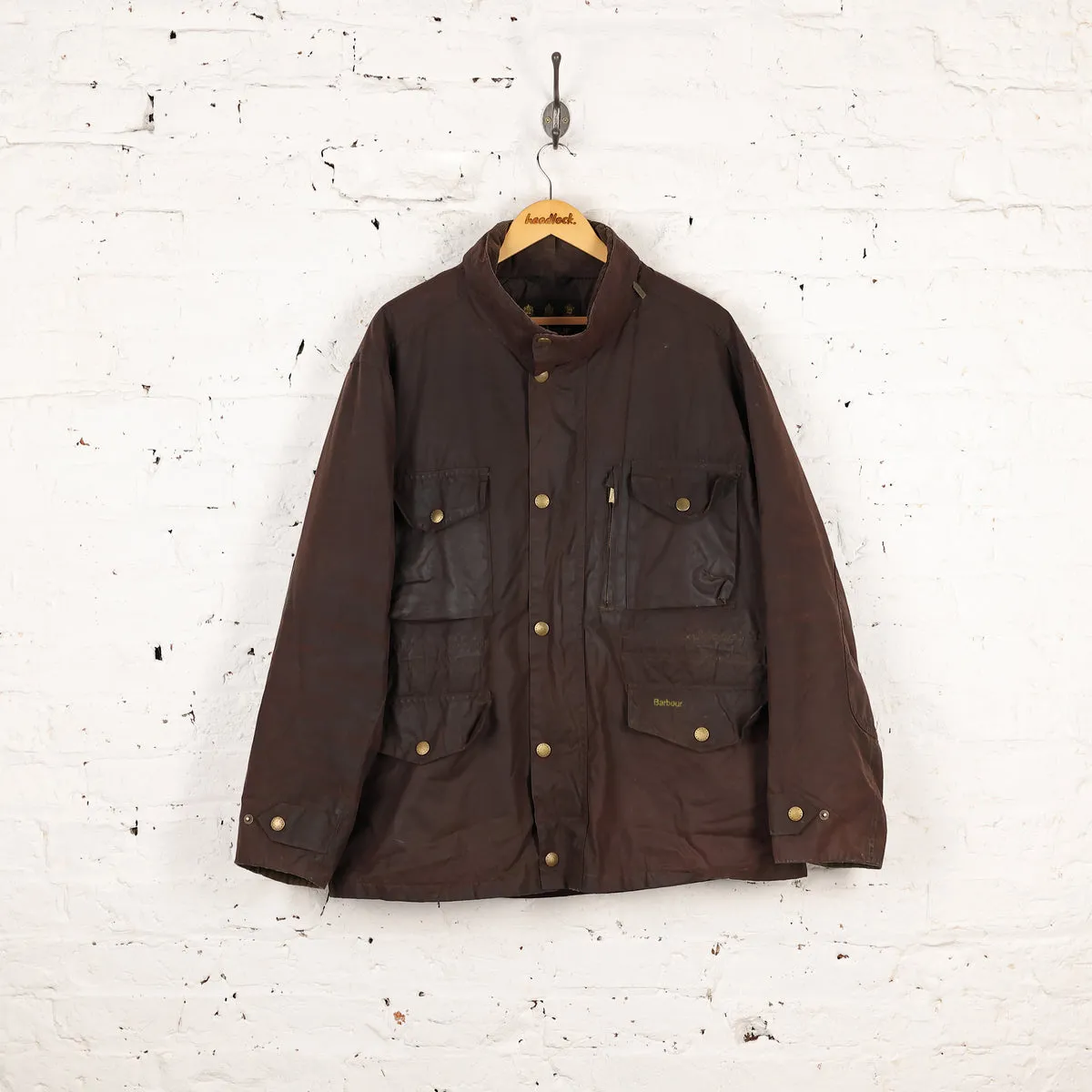 Barbour SMU Sapper Wax Jacket - Brown - XXL