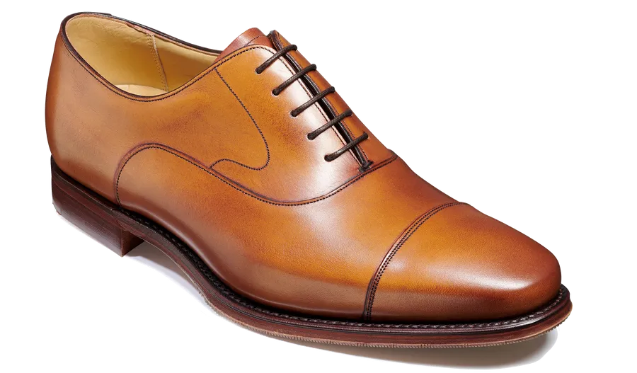 Barker Wright Derby Shoe - Antique Rosewood Calf