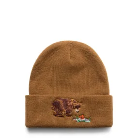 BEAR BEANIE TAN | Bodega