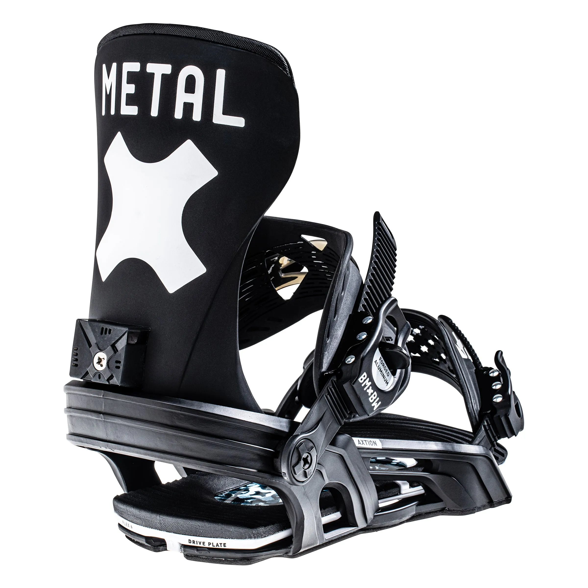 Bent Metal Axtion Mens Snowboard Bindings Mens 2024