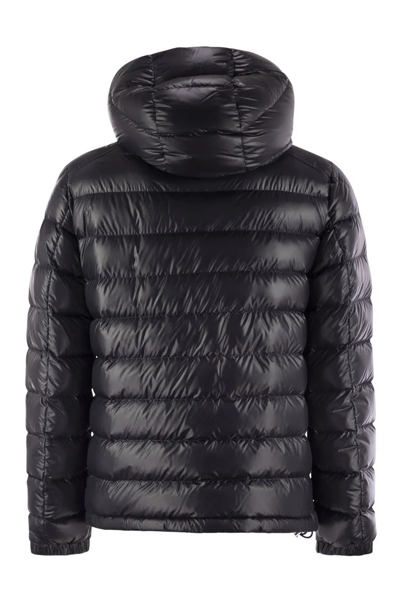 BESINES - SHORT DOWN JACKET WITH HOOD