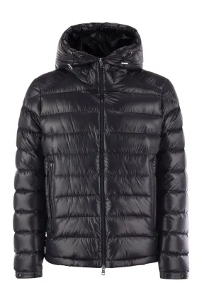 BESINES - SHORT DOWN JACKET WITH HOOD