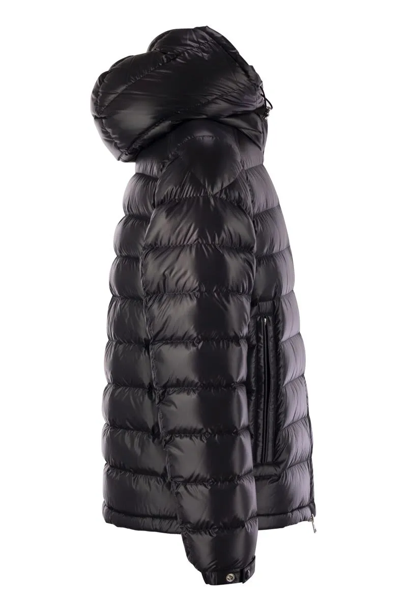 BESINES - SHORT DOWN JACKET WITH HOOD