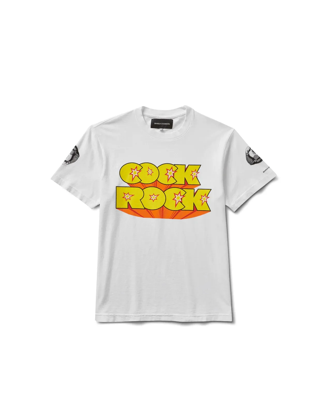 BIANCA CHANDON-GLAM ROCK T-SHIRT-WHITE