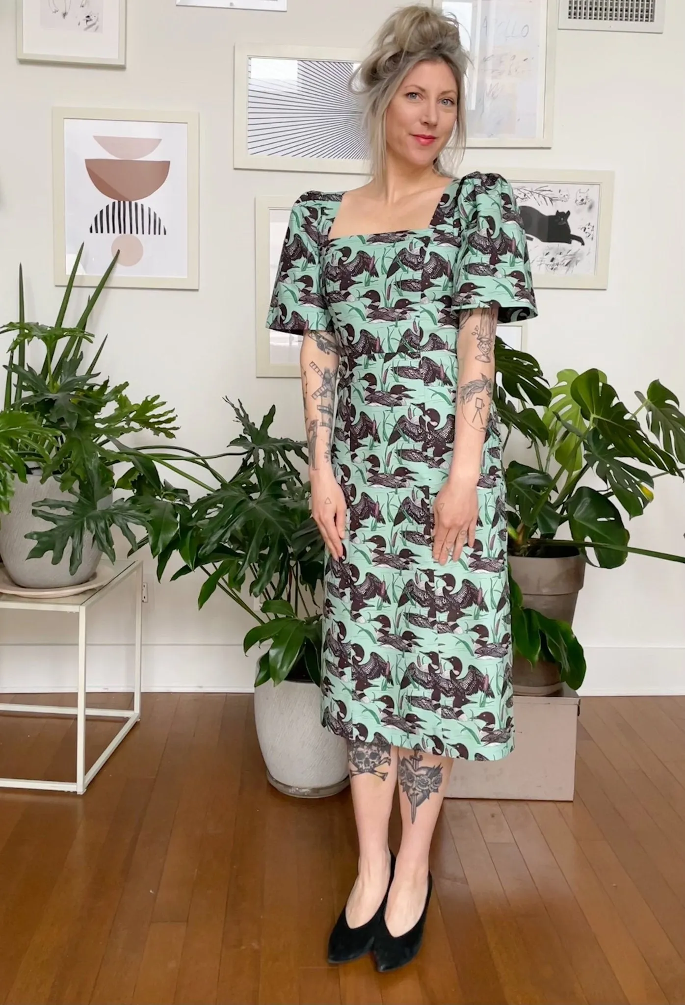 Birds of North America Maybird Dress - Loons (Online Exclusive)