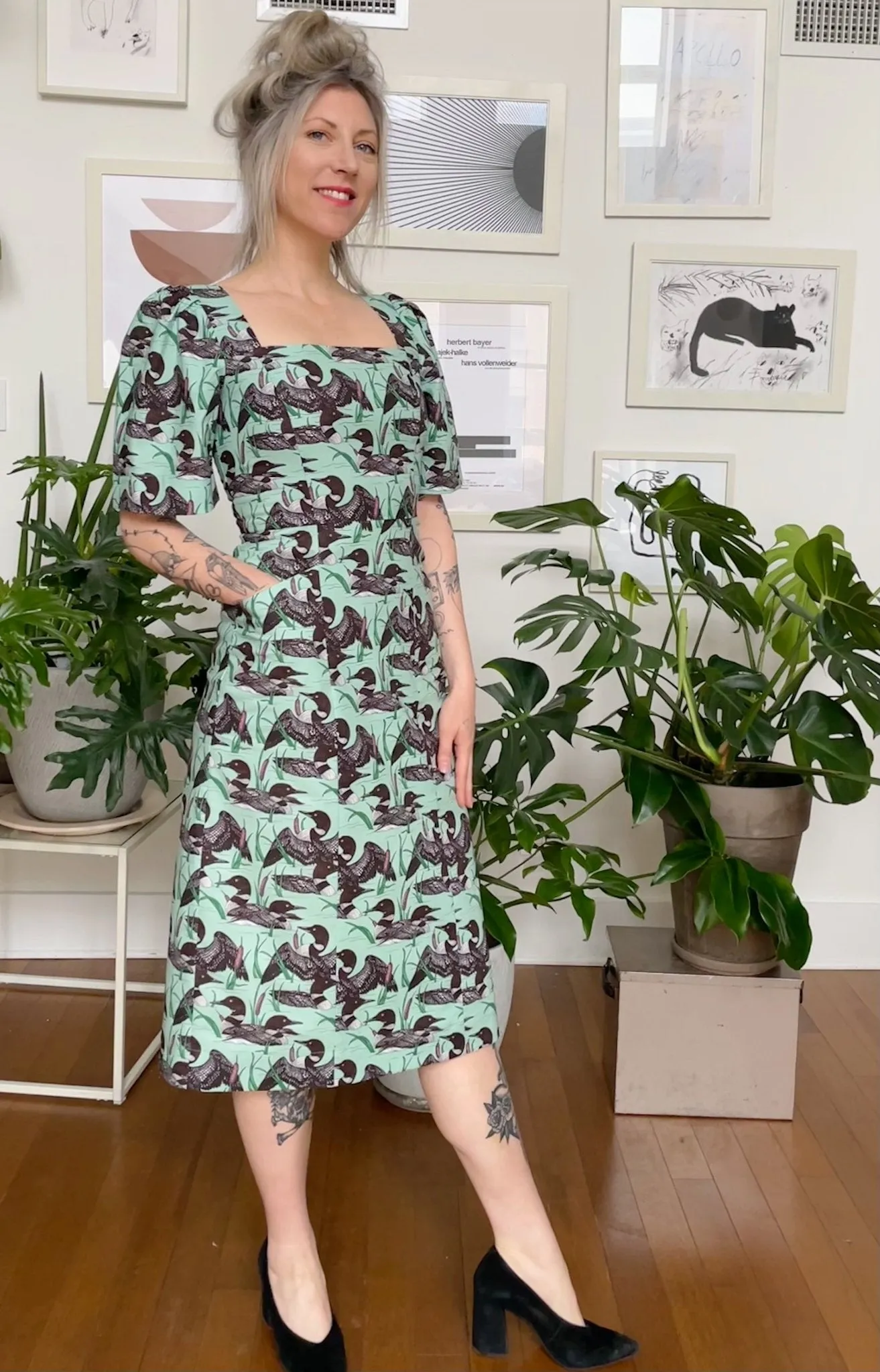 Birds of North America Maybird Dress - Loons (Online Exclusive)