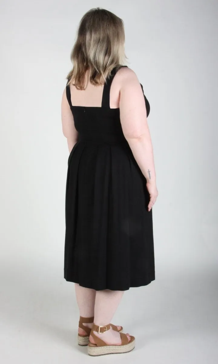 Birds of North America Thornbill Dress (Black)