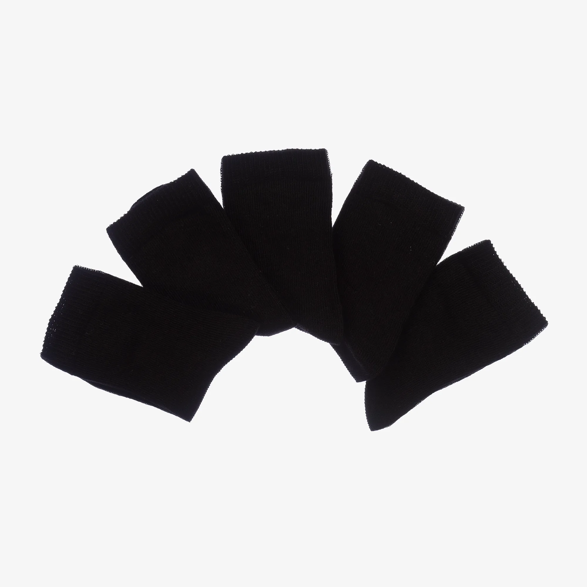 Black Cotton Socks (5 Pack)