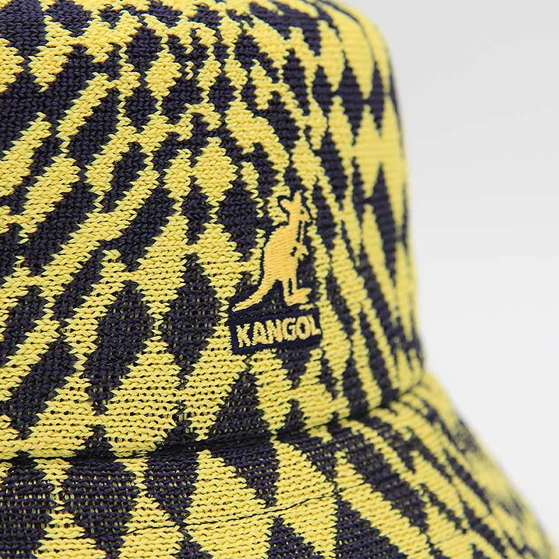 Bob Kangol - Warped Check Bucket DK (Blue/Lemon Sorbet)