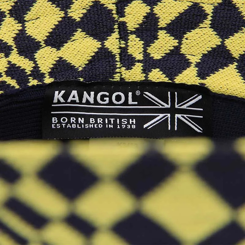 Bob Kangol - Warped Check Bucket DK (Blue/Lemon Sorbet)