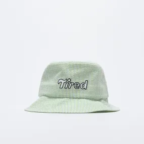 Bob - Tired Skateboards - Tilde Seersucker Bucket Hat (Mint)