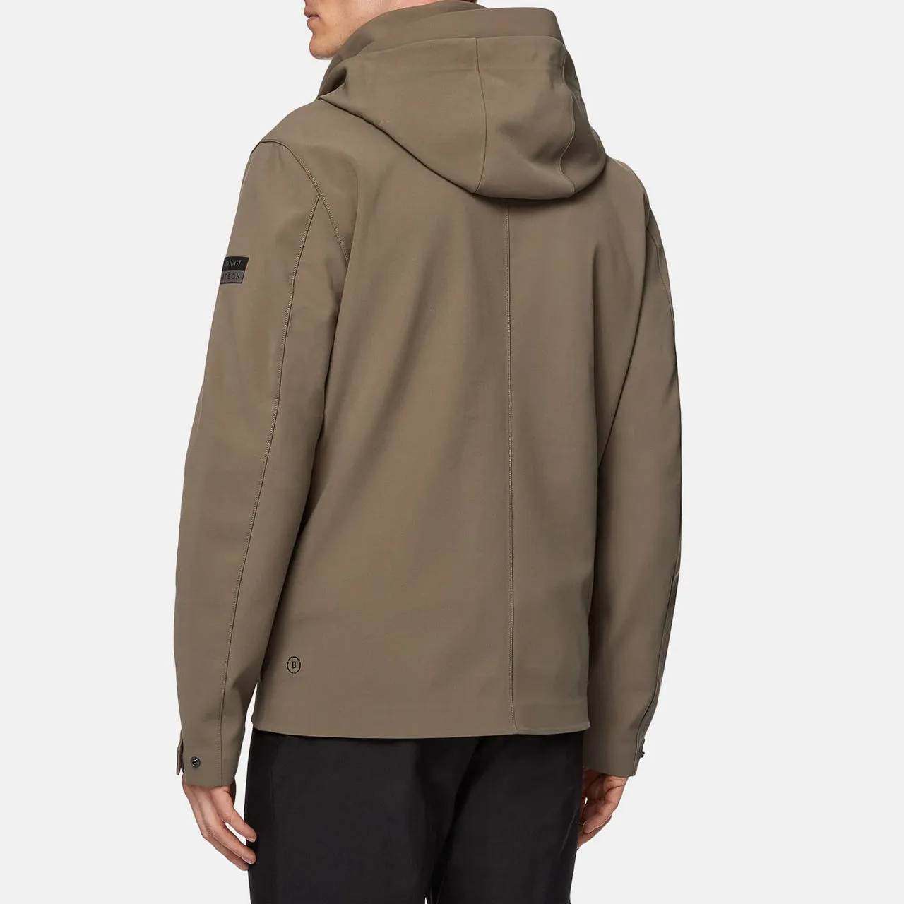 BOGGI MILANO Tech Windproof Jacket - Taupe