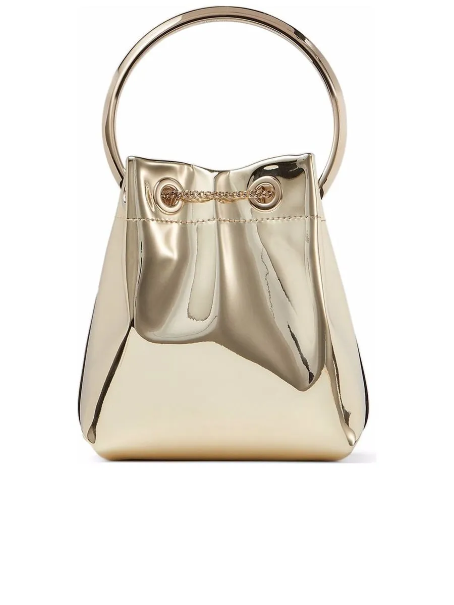 Bon Bon Metalliceffect Bucket Bag