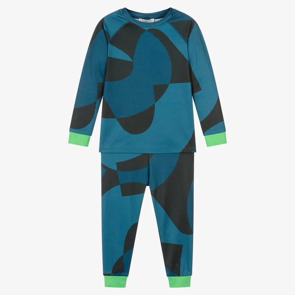 Boys Blue Base Layer Set