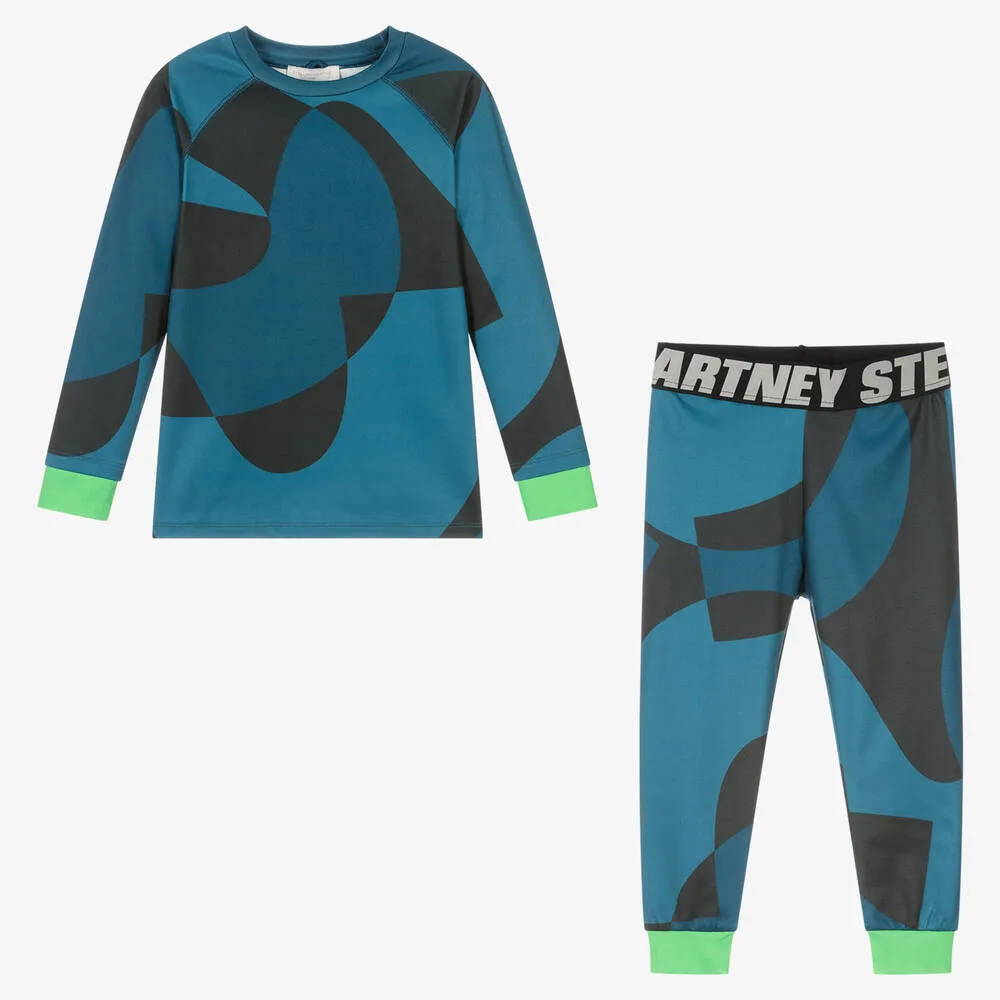 Boys Blue Base Layer Set