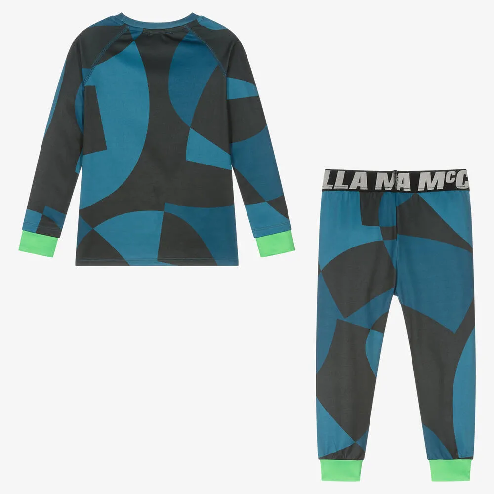 Boys Blue Base Layer Set