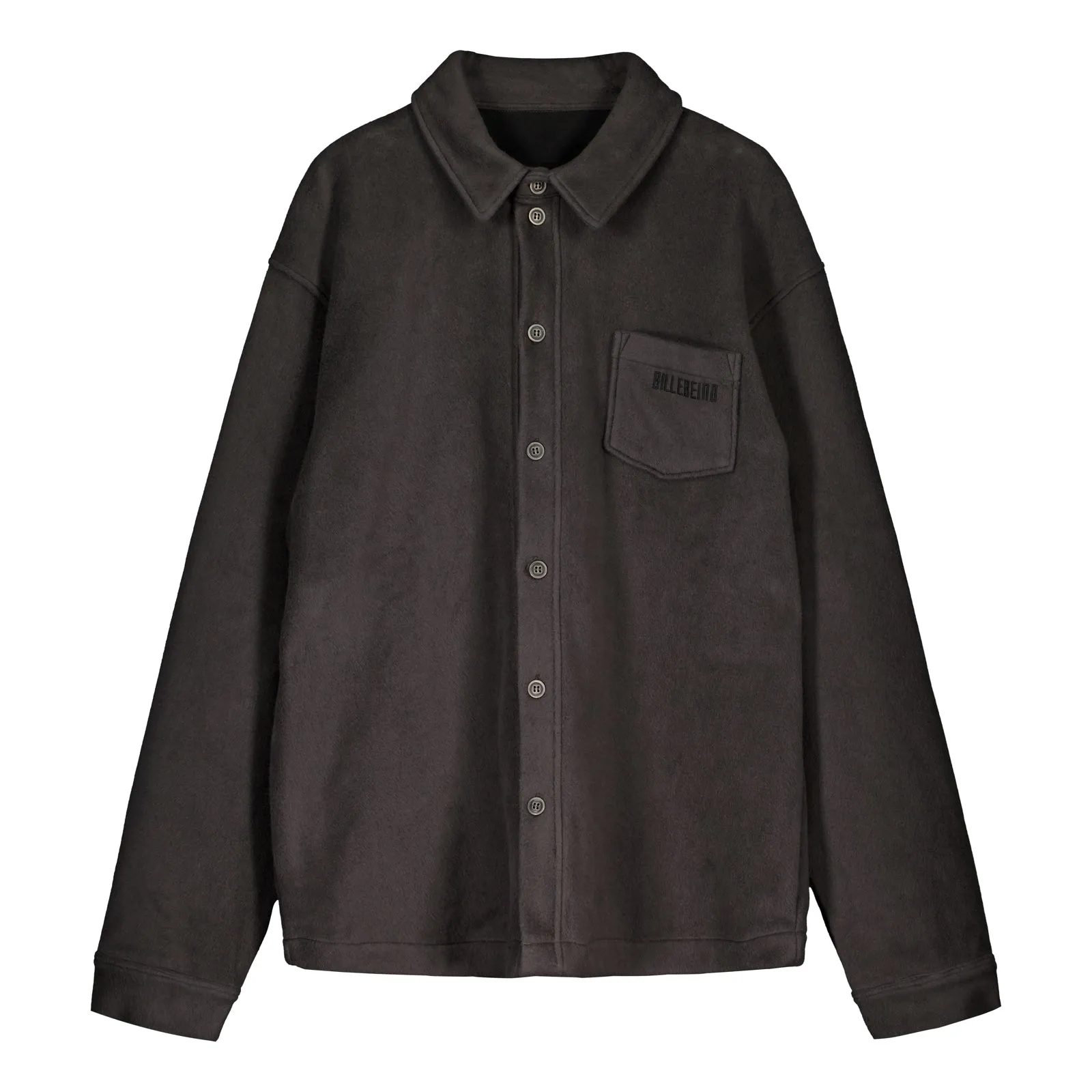 BRICK FLEECE OVERSHIRT